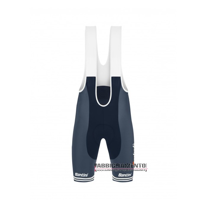 Abbigliamento Trek Segafredo Manica Corta e Pantaloncino Con Bretelle 2021 Bianco Scuro - Clicca l'immagine per chiudere